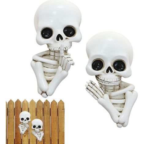 Sculpture Murale Crâne Ornement Statue Gothique En Résine Pose Cachée Art Mural Gothique Halloween Pour Porte Coin Dortoir Maison Bureau Porche Mariage Salon (1/5)
