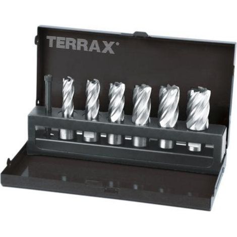 TERRAX by RUKO Juego de brocas anulares HSS 7pzas. - A108820