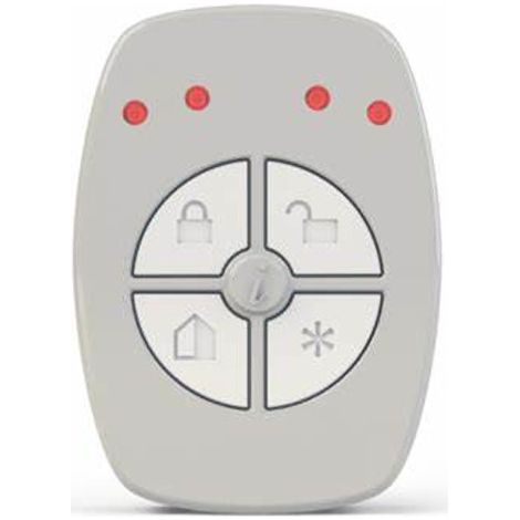 TR 800-GW radiocomando bidirezionale 4 ch. programmabili con riporti di stato - colore grigio, tasti bianchi - 868 MHz