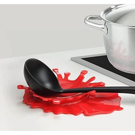 Repose-cuillère moule à ketchup en silicone, support à moutarde, cadeau créatif – DELKEVIC