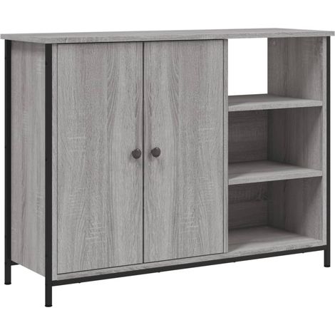 Maison Exclusive - Aparador de madera de ingeniería gris Sonoma 1 (1/5)
