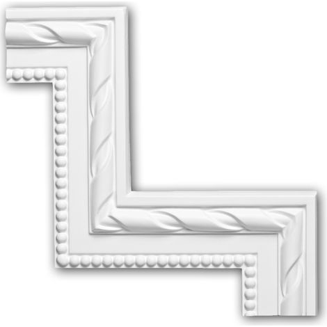 Escuadra 152294 Profhome Elemento decorativo estilo Neoclasicismo blanco
