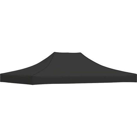 Maison Exclusive - Partyzelt-Dach 4,5x3 m Schwarz 270 g/m² (1/5)