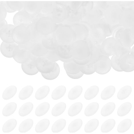 vis en plastique ABS blancs idéaux pour la décoration et la