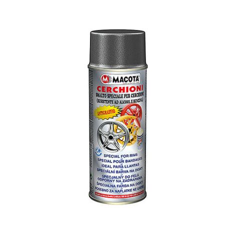Vernice Spray per Cerchioni Macota Speciale Smalto Acrilico 400 ml – colore ALLUMINIO (1/2)
