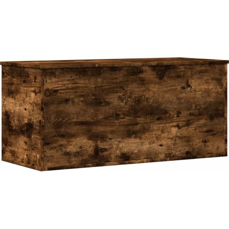 Maison Exclusive - Contenitore Rovere Fumo 100x42x46 cm Legno Multistrato