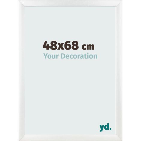 yd. - Cadre photo 48x68 - Blanc Brillant - MDF - Pisa (1/5)
