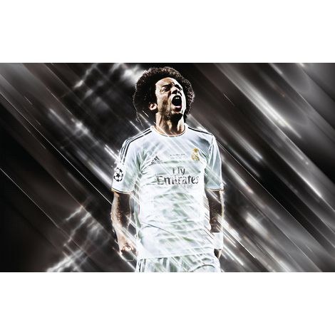 Papier peint panoramique Football - Joueur de Foot - 130 cm x 81 cm (1/2)