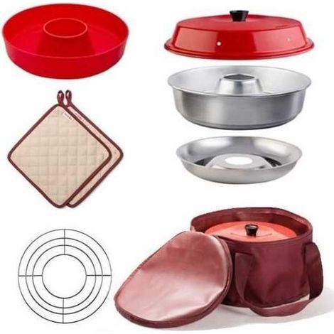Pack Omnia 1 : Four + Sac + 2 Maniques + Grille + Moule en silicone