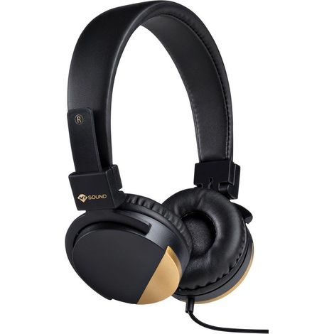 Meliconi MySound Speak Metal Cuffie Cablato a Padiglione Musica e Chiamate Nero (1/4)