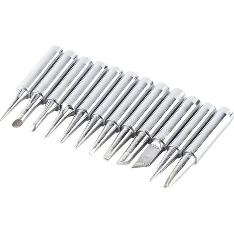 Lot 12 pannes fer à souder sans plomb – remplacement – trousse (1/5)