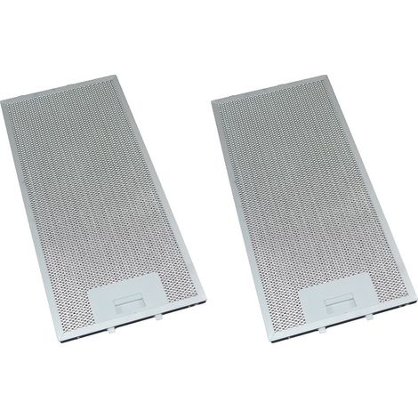 2 x Universal Cooker Hood Metal Grease Filter 165mm x 350mm (1/2)