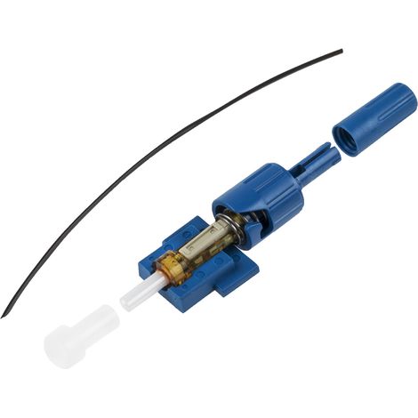 Rs Pro – Connecteur fibre optique ST Simplex monomode 9/125µm – Perte d'insertion 0.5 dB – Installation facile pour réseaux de communication (1/2)