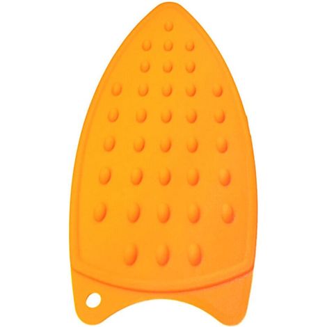 Coussin de repos de fer en silicone polyvalent pour planche à repasser tapis résistant à la chaleur, coussin de repos en fer résistant à la chaleur en silicone, orange (1/5)