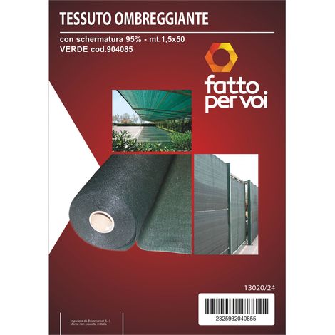 TESSUTO OMBREGGIANTE 80GR. MT.1.5X50
