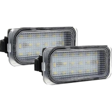 2Pcs Car LED Number License Plate Light for FOCUS II FIESTA-- (1/5)