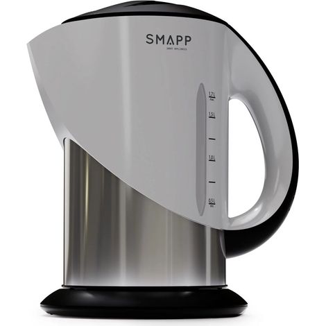 Smapp 442.3 Kabellose Wasserkocher Schwarz und Silber 1,7 L (1/5)