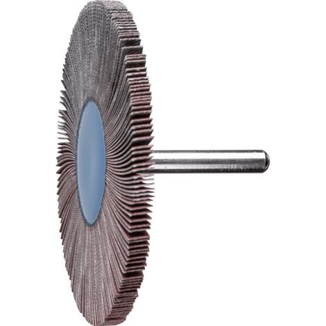 PFERD TOOLS Korund Fächerschleifer F Ø 80x5 mm Schaft-Ø 6 mm A240 für Feinschliff und Finish 10 Stk (1/5)