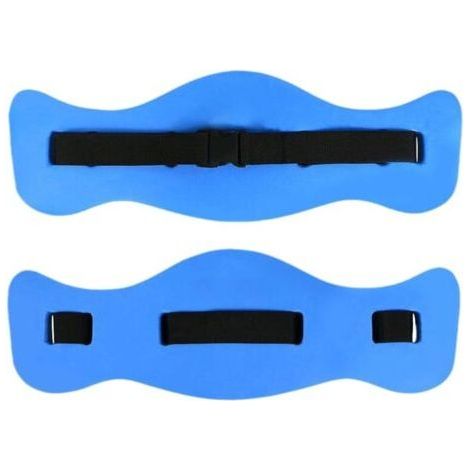 Swimming Float Belt - Aqua Aerobics Exercise Belt - Aqua Fitness Foam Floatation Aid - Blue
