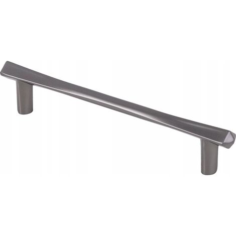 Tirador de mueble elegante de grafito, tirador de mueble Margarita, tamaño 128 (1/5)