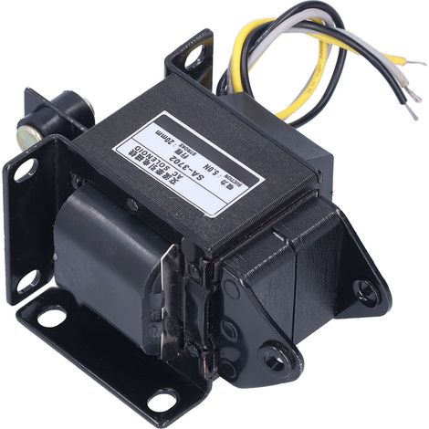 Électroaimant solénoïde BERM AC Traction Push Pull Aimant électrique AC220V SA‑3702 (1/5)