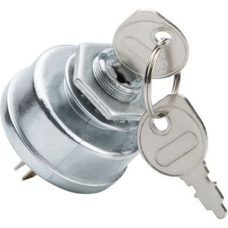 Interrupteur D'allumage Démarreur avec 2 Clé, Démarrage Commande Contacteur Commutateur pour Mtd Tracteur Tondeuse Husqvarna 725-0267A 925-0267 (1/5)
