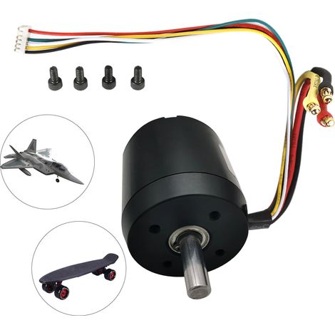 1800W Elektromotor bürstenlos elektrisch, kann induktionelle und nicht-induktionelle bürstenlose Motor ESC, Modell Flugzeug, elektrische Skateboard bürstenlose Motor ausführen