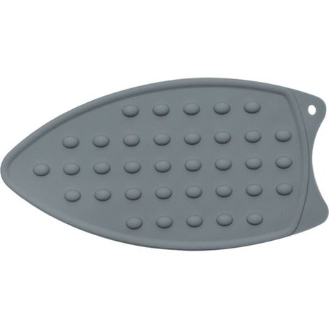 Gris Coussin de Fer en Silicone avec Chiffon à Repasser Isolant, Tapis de Repassage sur Table, Support pour Fer à Repasser, Isolation Thermique Épaisse, Domestique (1/5)