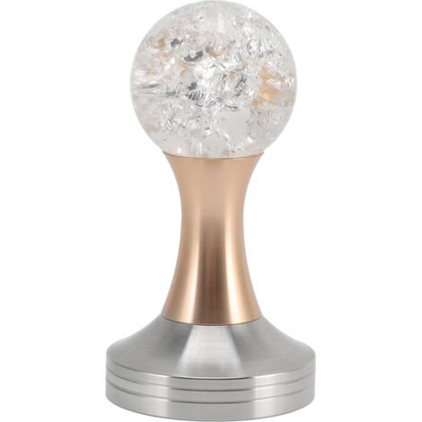 Plaqueuse à Café en Acier Inoxydable, Base Dorée 51mm pour Préparation de Café (1/5)