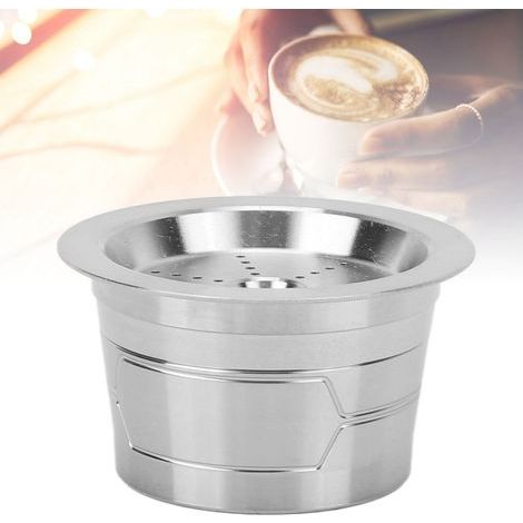 Capsule Café Réutilisable en Acier Inoxydable Alimentaire pour Machine CAFFITALY et TCHIBO (1/5)