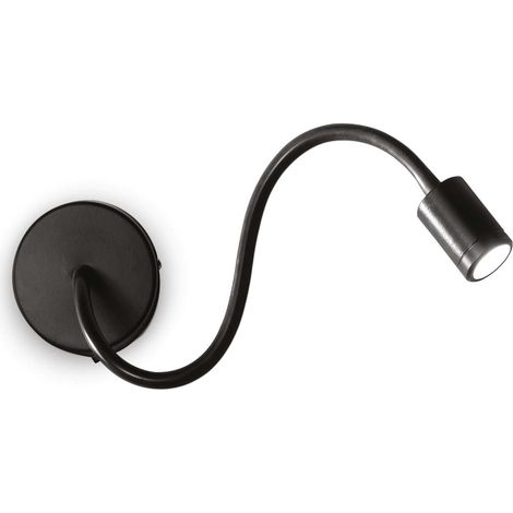 Ideal Lux Focus-1 - Lampes de lecture LED 1 lumière noire (1/2)