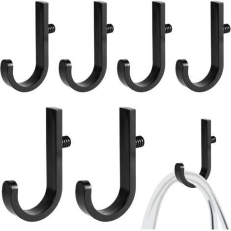 Kit de 10 crochets pour outils – Accessoires d’organisation pour cabane de jardin, en plastique robuste et résistant aux intempéries