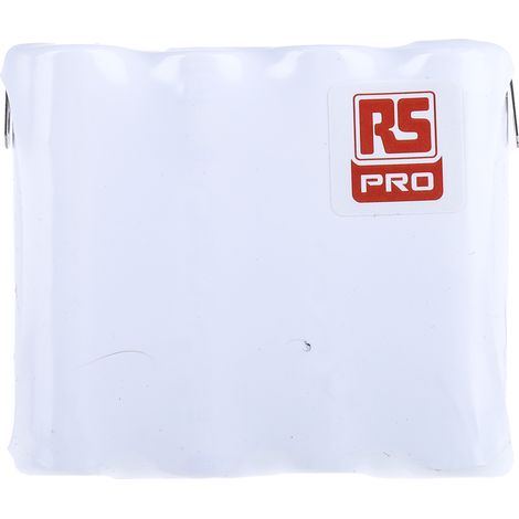 Bloc batterie rechargeable RS PRO 4.8V NiCd 700mAh AA x 4 ( Prix pour 1 ) (1/3)