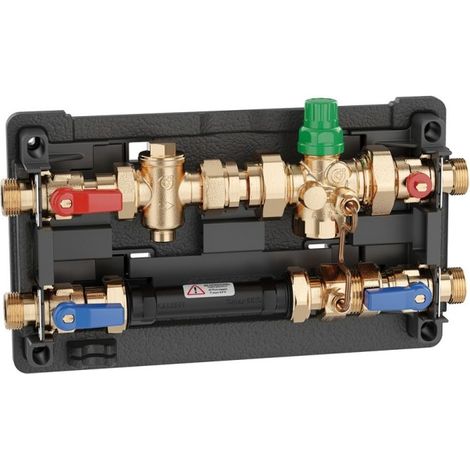 Module d'appartement chauffage PLURIMOD XM 20 kPa combinant équilibrage et régulation débit 170-940 L/h - THERMADOR 700485002