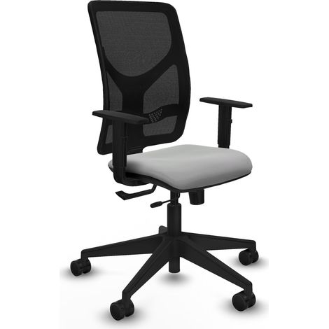 Silla de oficina piqueras y crespo Motilla negro soporte lumbar (1/2)