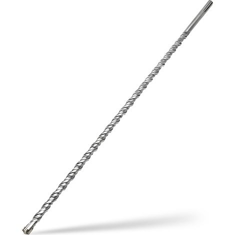 Foret SDS Plus 12mm x 450mm,avec 4 taillants en carbure et double vis,pour pierre naturelle,béton (1/5)