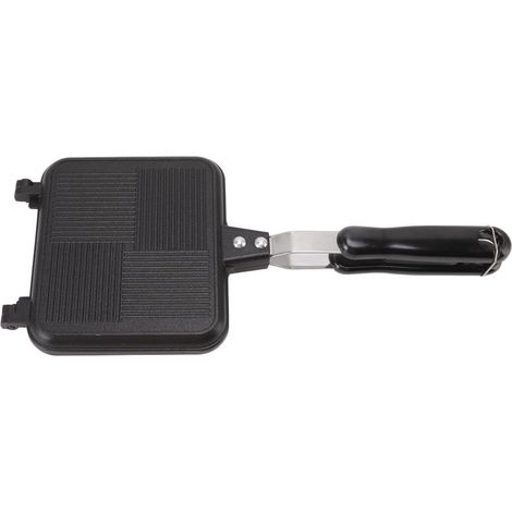 Appareil à sandwichs chauds, poêle à sandwichs antiadhésive amovible en sergé, double face chauffante pour la cuisine