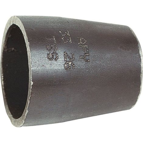 Raccord acier réduit à souder - diamètre 48,3 mm - diamètre 42,4 mm