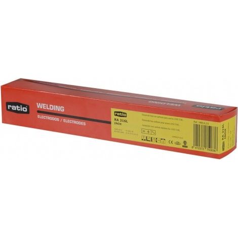 Electrodo Inoxidable 316L 1,6x250 Paquete 326 Unidades RATIO (1/3)