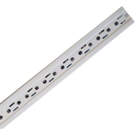 Asta x ripiano metallico a gancio prometal acciaio vern grigio mm 27,5x46 h.cm 300 Prometal
