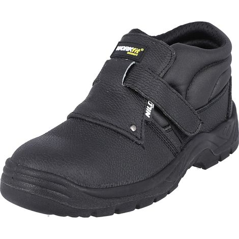„Welder Plus“ Sicherheitsstiefel für Schweißer (S3 SR FO Schutz) mit Metallsohle – Größe 40 (1/4)