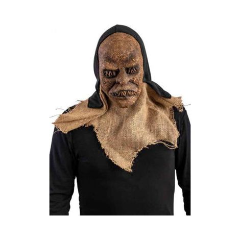 MÁSCARA ESPANTAPAJAROS C/CAPUCHA HALLOWEEN