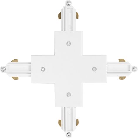 LEDVANCE TRACKLIGHT optionaler Kreuzverbinder, weiß, für die Verbindung von vier Stromschienen, die sich in einem Punkt treffen, modernes, loftartiges Design, für unterschiedliche Anordnungen (1/3)