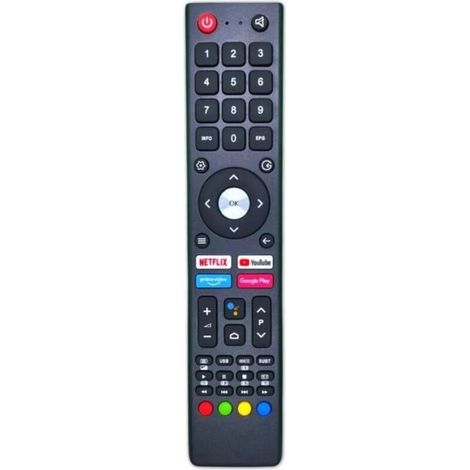 Télécommande de rechange pour CHiQ/Changhong U55H7A U43H7A L32H7S L40H7S L43H7S U43H7S U58H7S U50H7SX