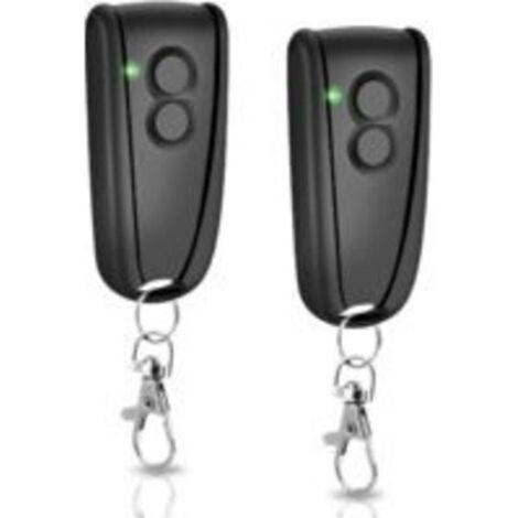 Telecommande Universelle Portail433,92 MHz Telecommande Porte Garage, 2 Boutons Telecommande Portail, Compatible Avec Ecostar RSC2, RSE2 Telecommande, Compatible Avec Liftronic 500, 700, 800 Porte de- (1/4)