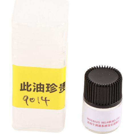 Huile pour montres 9014, fluide dilué portable, lubrifiant synthétique pour entretien et réparation horlogère, 0,5ml, précision et durabilité. (1/5)