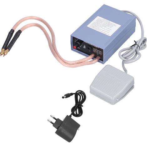 Mini Soudeuse par Points Portable 5000W Haute Puissance, Machine à Souder à Batterie DIY, 100-240V Prise UE, Outil de Soudage à Main (1/5)