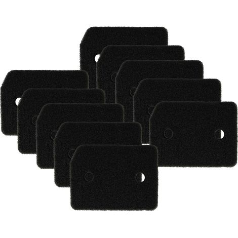 vhbw 10x evaporator filter sponge compatible with Miele TDD120WP, TDB230WP Active, TDD230WP, TDD130WP, TDC130WP, TDD220WP, TDB630WP Tumble Dryer (1/4)