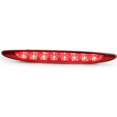 Anhängerbeleuchtung und Reflektoren, 3. Ersatzbremsleuchte für Mini Cooper 01-06 R50 R53, hellrot, klare Linse, hohe Montage, rot (1/5)