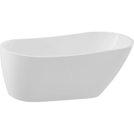 Aqualine Vasche da bagno - Vasca da bagno freestanding Tisa, 170x80 cm, bianco E1780